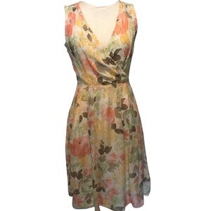 LOFT foral dress